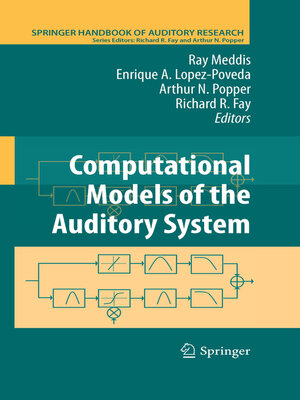 cover image of Computational Models of the Auditory System